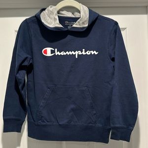 Champion Boys navy sweatshirt- size Medium